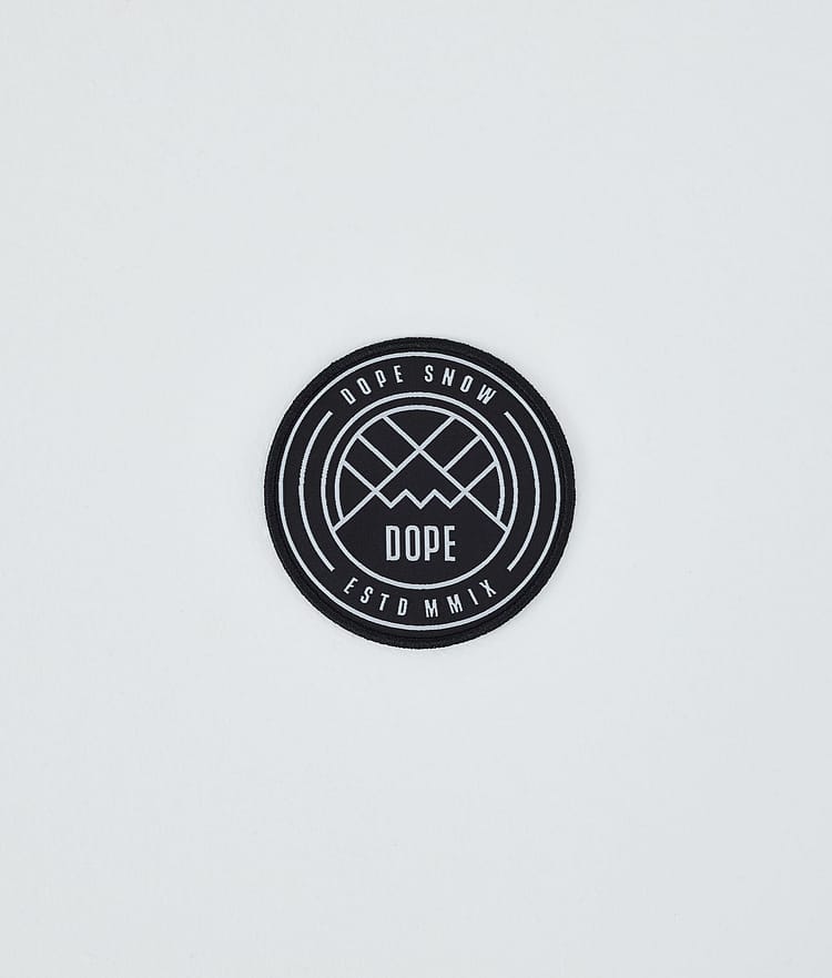 Dope Round Patch Dope Ersatzteile Black/White Logo, Bild 1 von 1