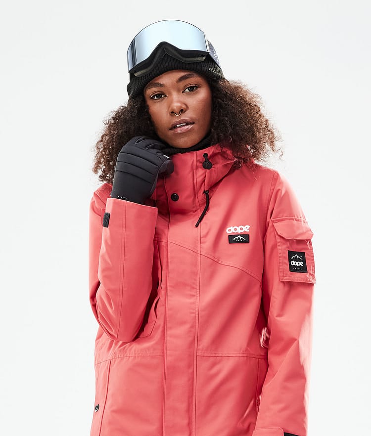 Dope Adept W 2021 Snowboardjacke Damen Coral, Bild 3 von 11