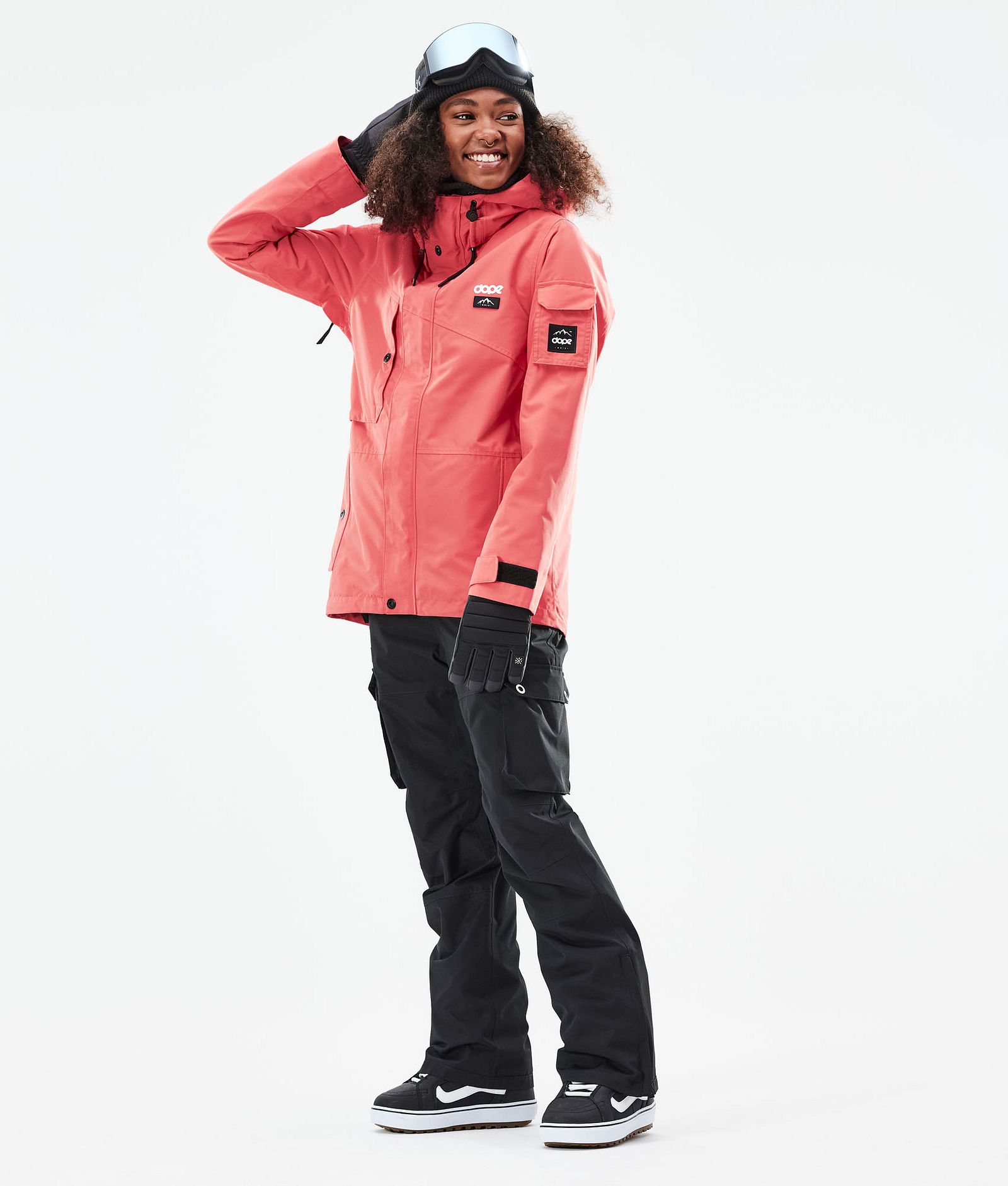 Dope Adept W 2021 Snowboardjacke Damen Coral, Bild 4 von 11