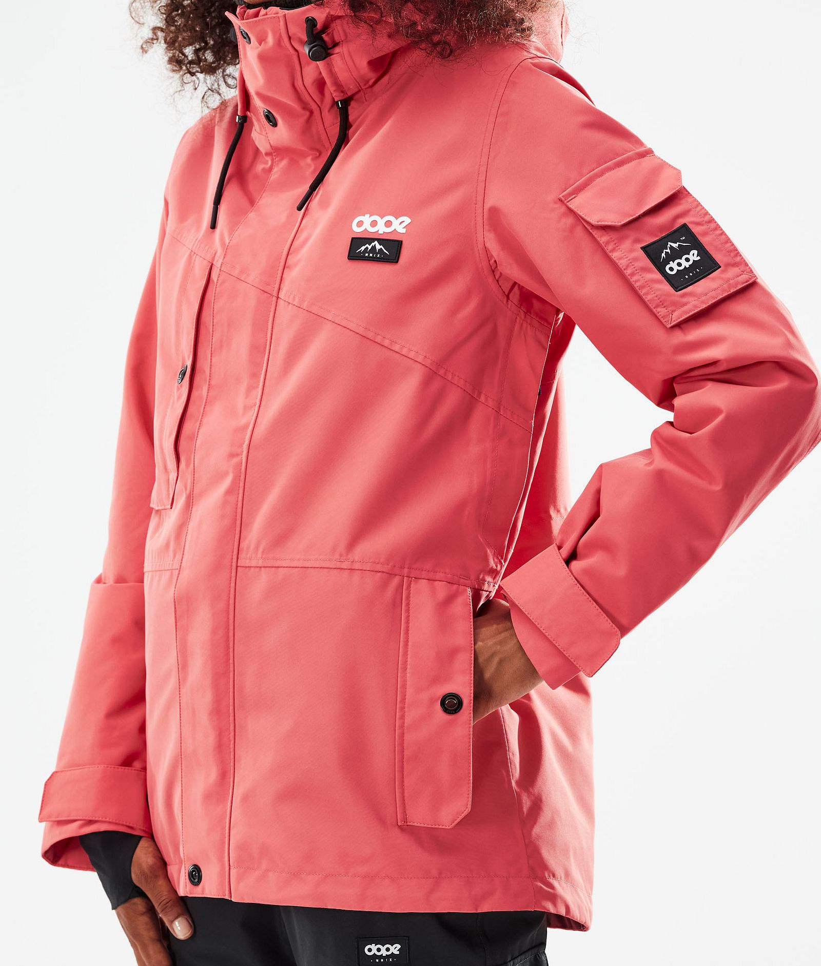 Dope Adept W 2021 Snowboardjacke Damen Coral, Bild 9 von 11