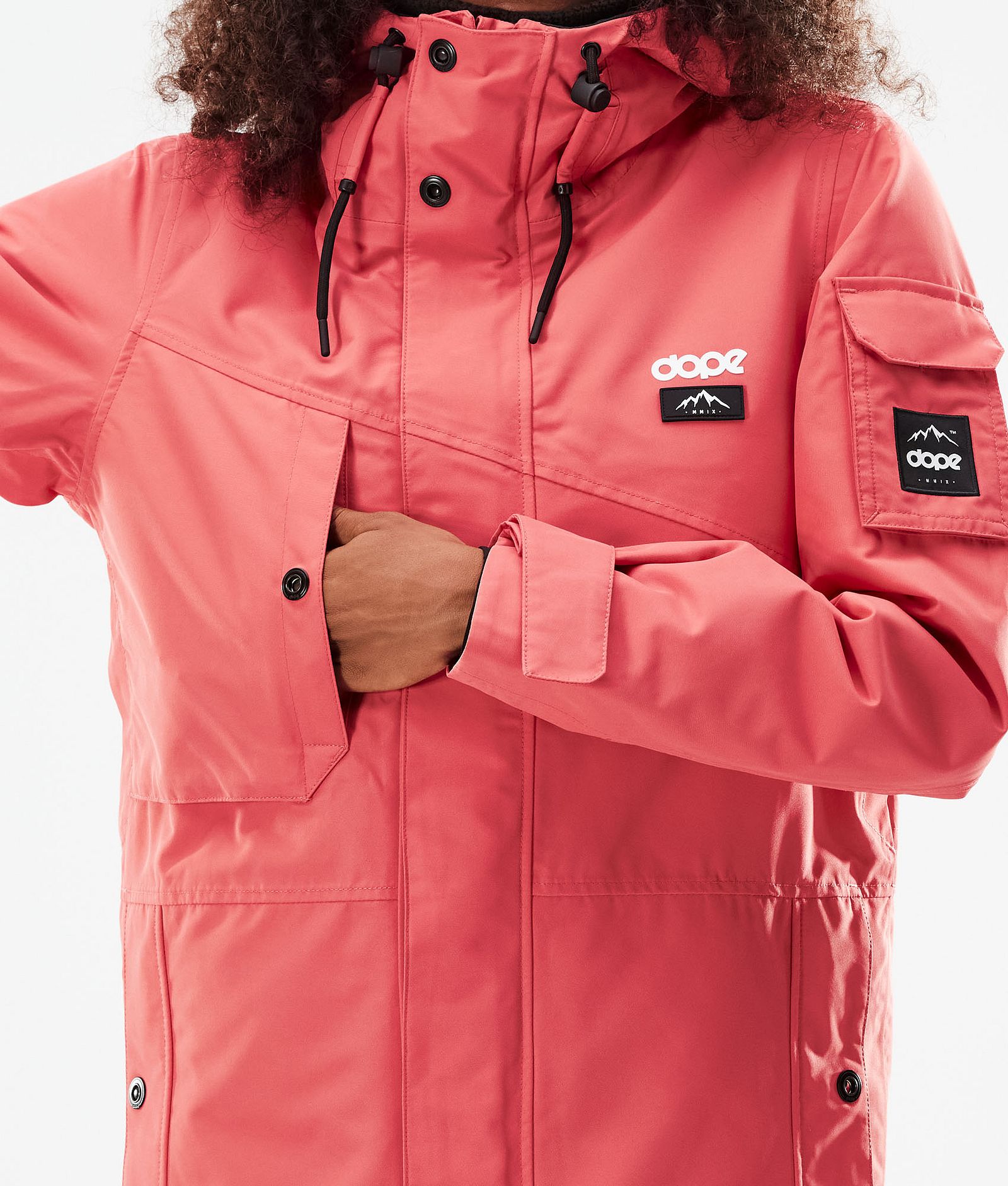 Dope Adept W 2021 Skijacke Damen Coral, Bild 10 von 11