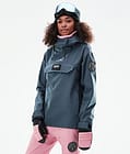 Dope Blizzard W 2021 Skijacke Damen Metal Blue, Bild 1 von 10