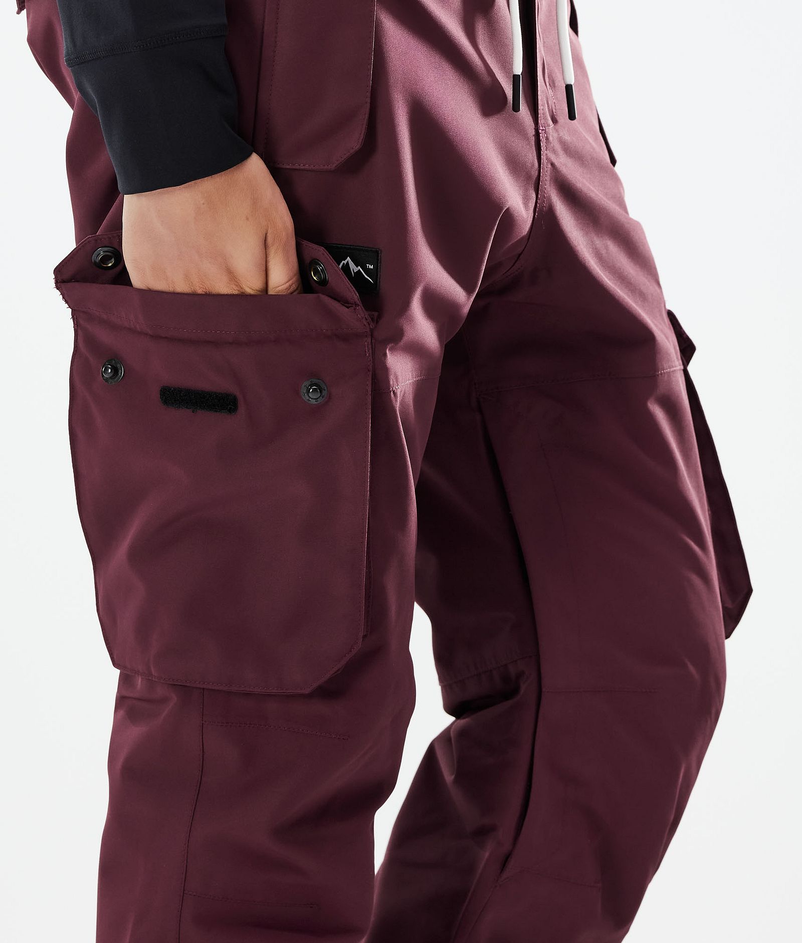 Dope Iconic W 2021 Snowboardhose Damen Burgundy, Bild 5 von 6