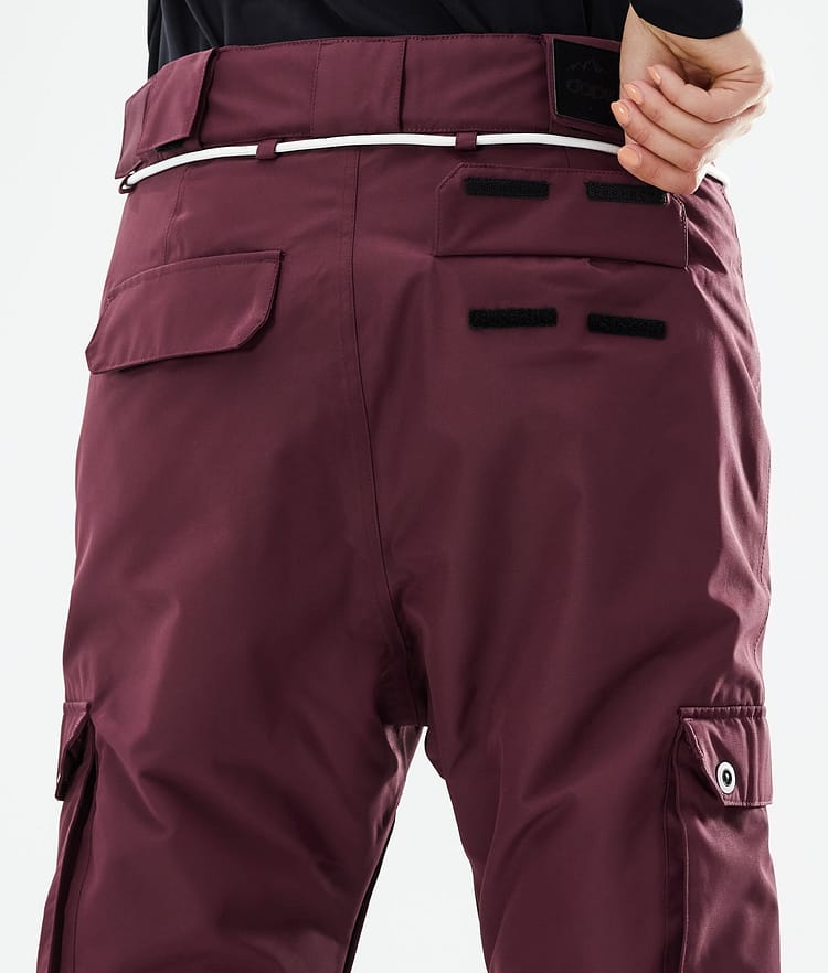 Dope Iconic W 2021 Snowboardhose Damen Burgundy, Bild 6 von 6