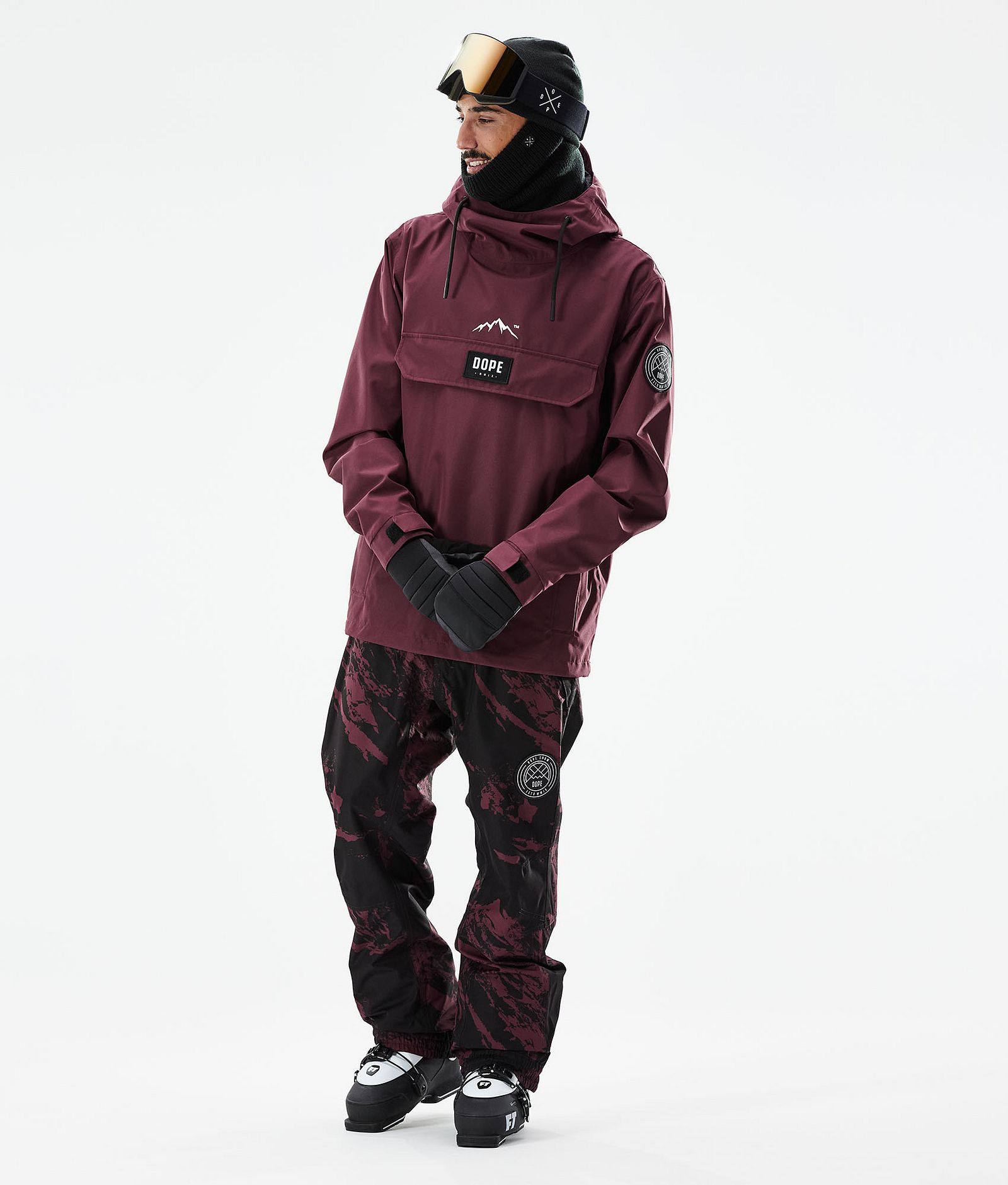 Dope Blizzard 2021 Skijacke Herren Burgundy, Bild 3 von 9