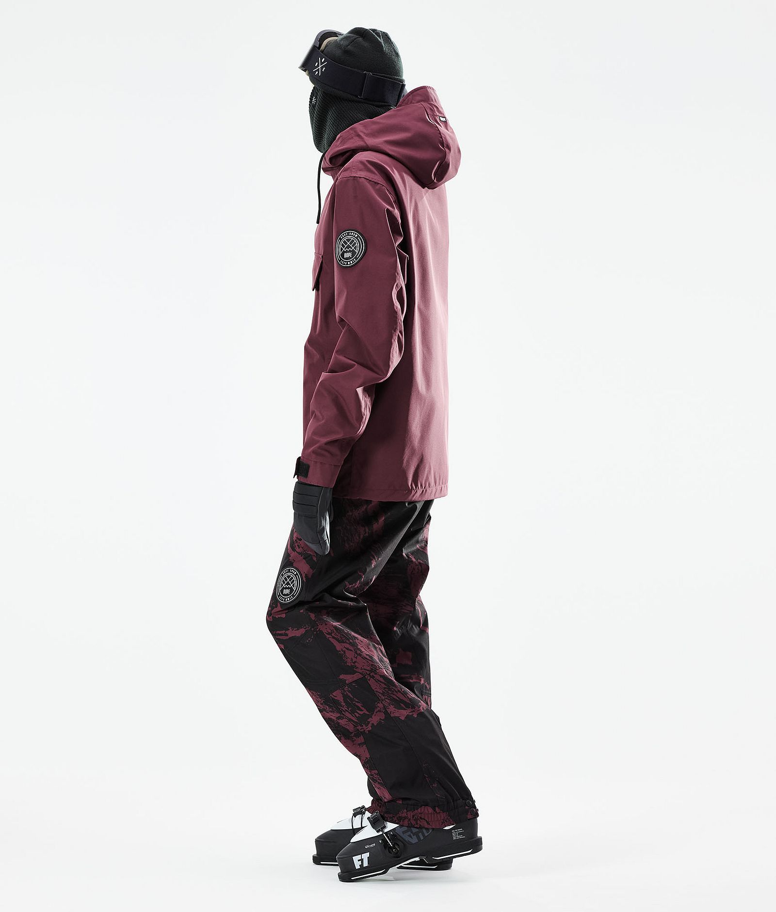 Dope Blizzard 2021 Skijacke Herren Burgundy, Bild 4 von 9