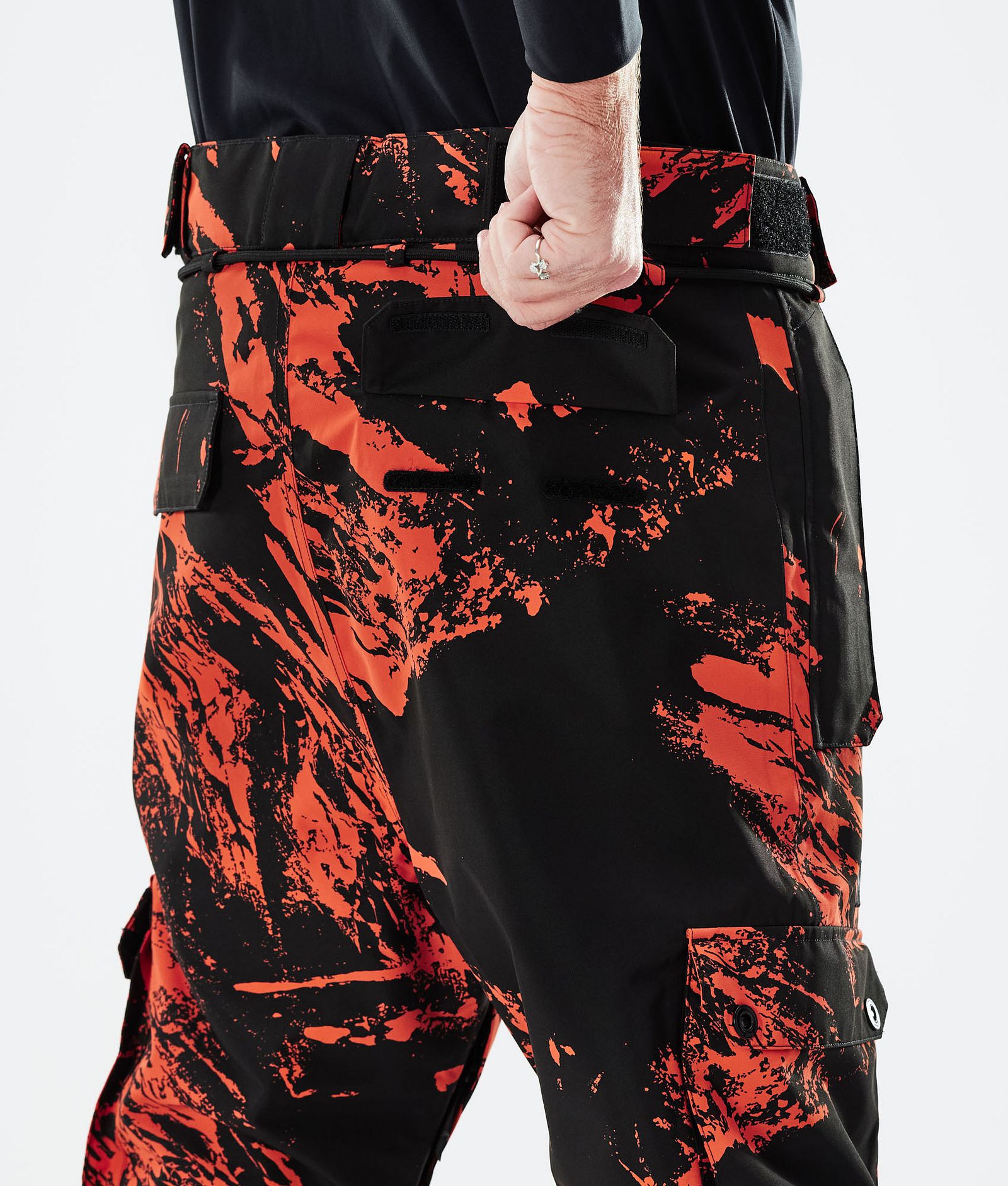 Dope Iconic 2021 Skihose Herren Paint Orange, Bild 6 von 6