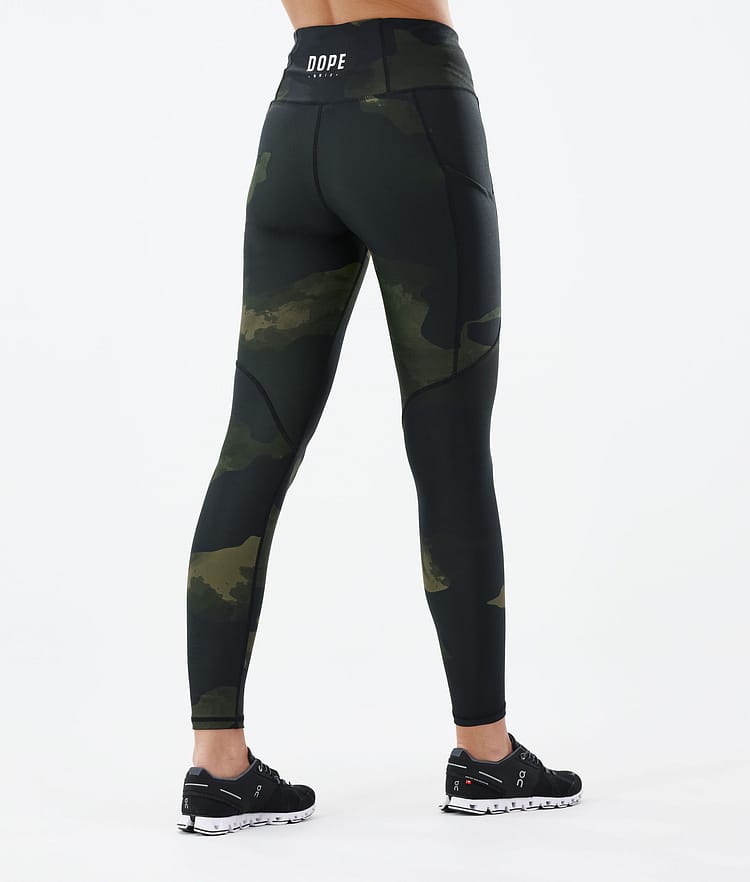 Dope Lofty Tech 2022 Leggings Damen Green Camo, Bild 2 von 8