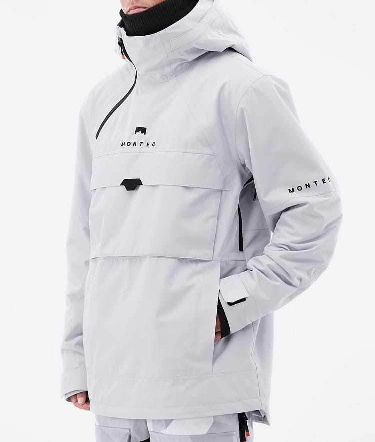 Montec Dune 2021 Snowboardjacke Herren Light Grey, Bild 9 von 10