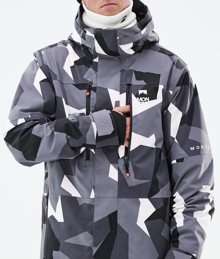 Montec Fawk 2021 Skijacke Herren Arctic Camo, Bild 10 von 11