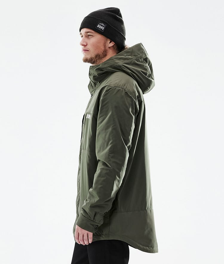 Dope Insulated Midlayer Outdoorjacke Herren Olive Green, Bild 7 von 12