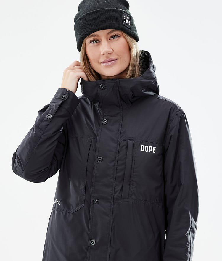 Dope Insulated W Midlayer Outdoorjacke Damen Black, Bild 2 von 10