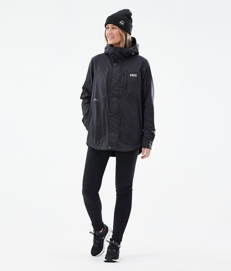 Dope Insulated W Midlayer Outdoorjacke Damen Black, Bild 3 von 10