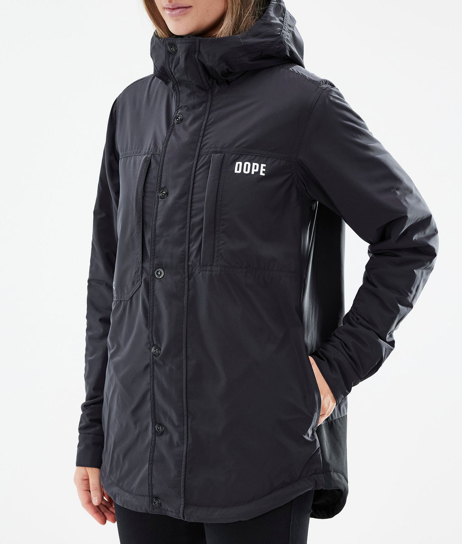 Dope Insulated W Midlayer Outdoorjacke Damen Black, Bild 7 von 10