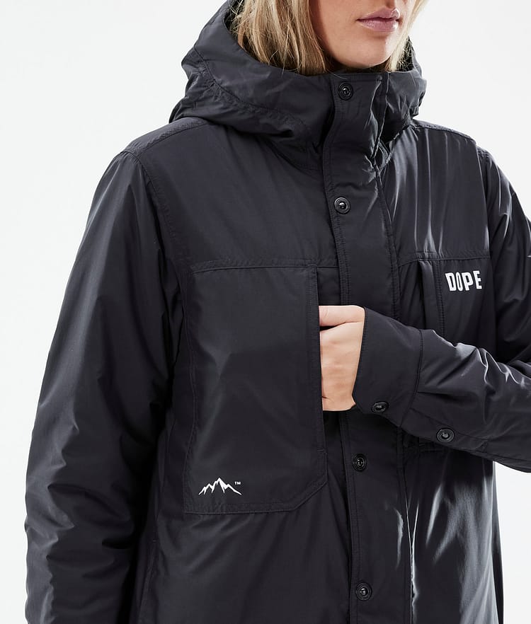 Dope Insulated W Midlayer Outdoorjacke Damen Black, Bild 9 von 10