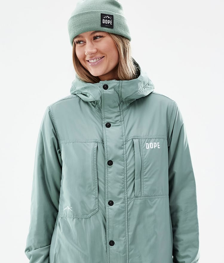 Dope Insulated W Midlayer Outdoorjacke Damen Faded Green, Bild 2 von 10