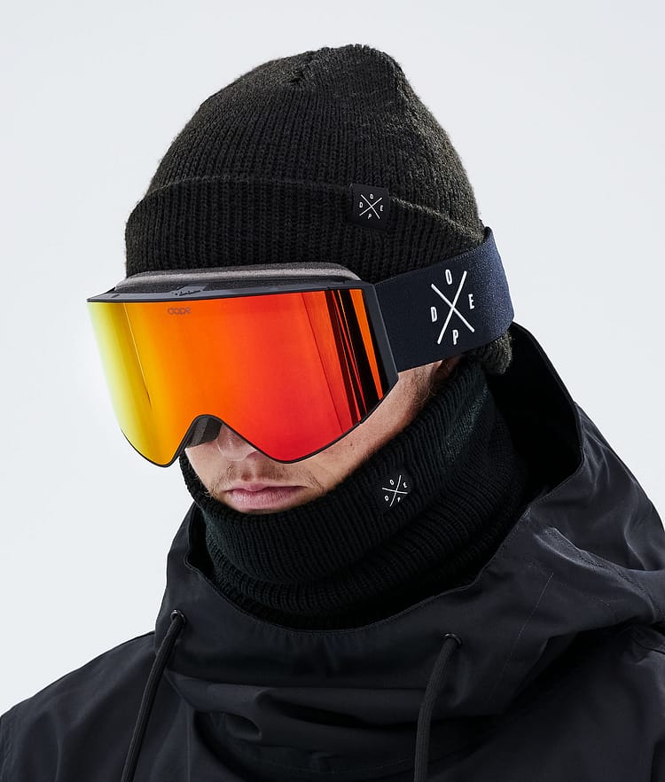 Dope Sight 2021 Skibrille Black/Red Mirror, Bild 2 von 6