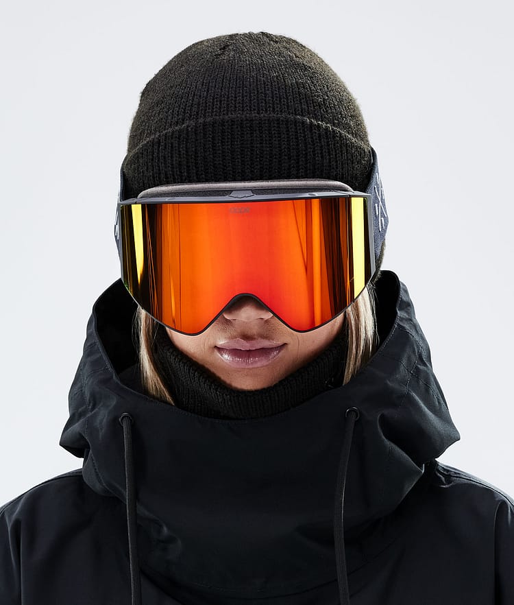 Dope Sight 2021 Skibrille Black/Red Mirror, Bild 3 von 6