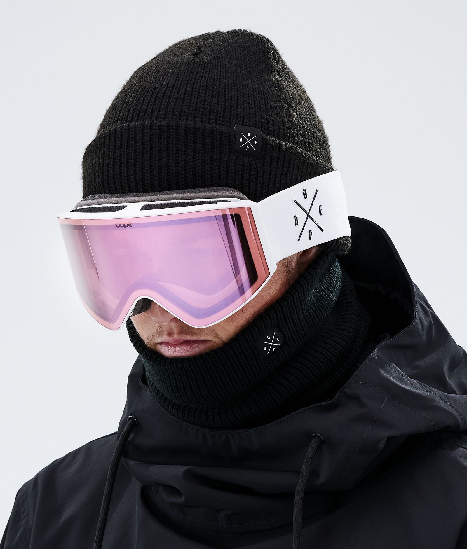 Dope Sight 2021 Skibrille White/Pink Mirror, Bild 2 von 6