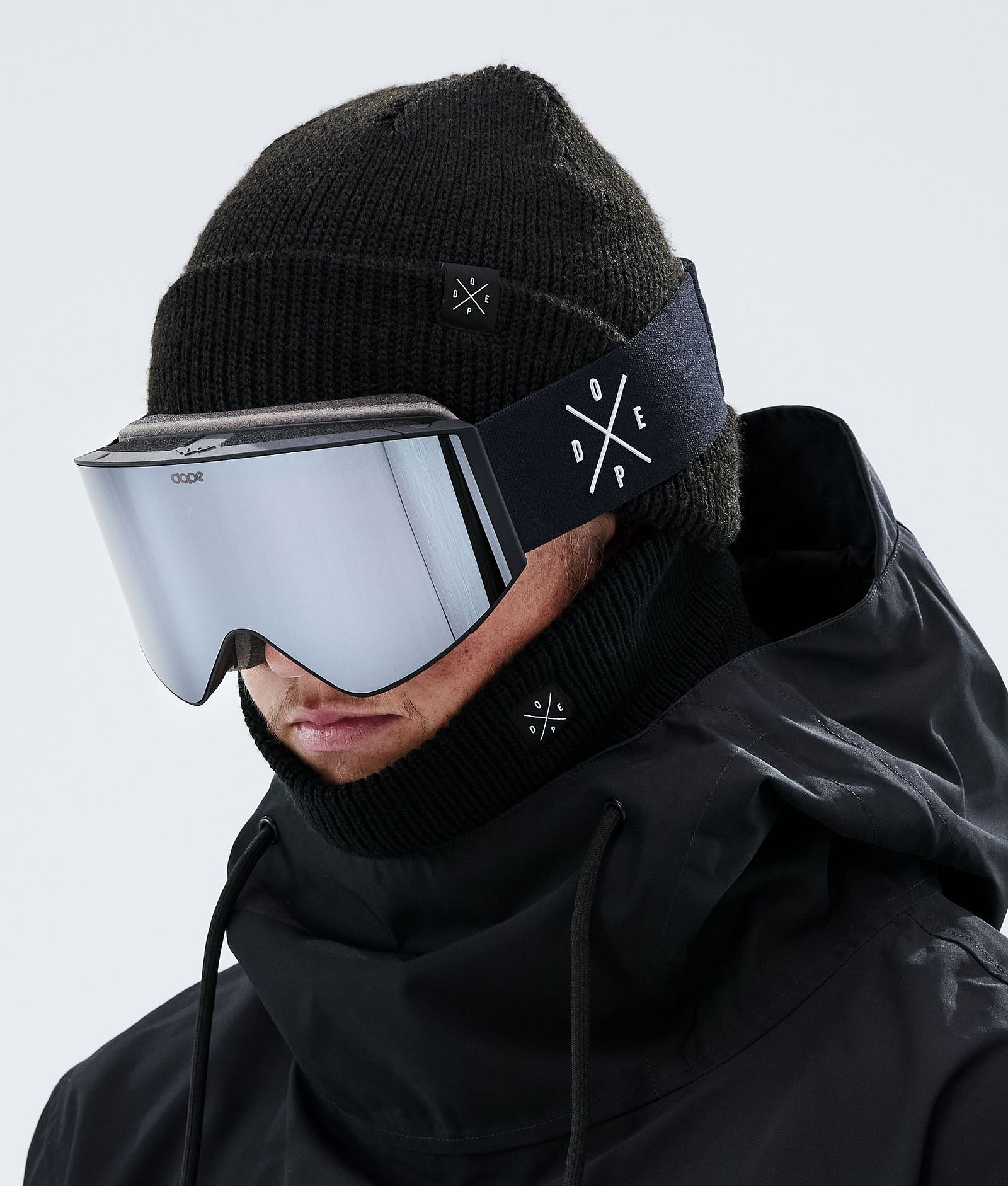 Dope Sight 2021 Skibrille Black/Silver Mirror, Bild 2 von 6