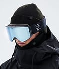 Dope Sight 2021 Skibrille Black/Blue Mirror, Bild 2 von 6