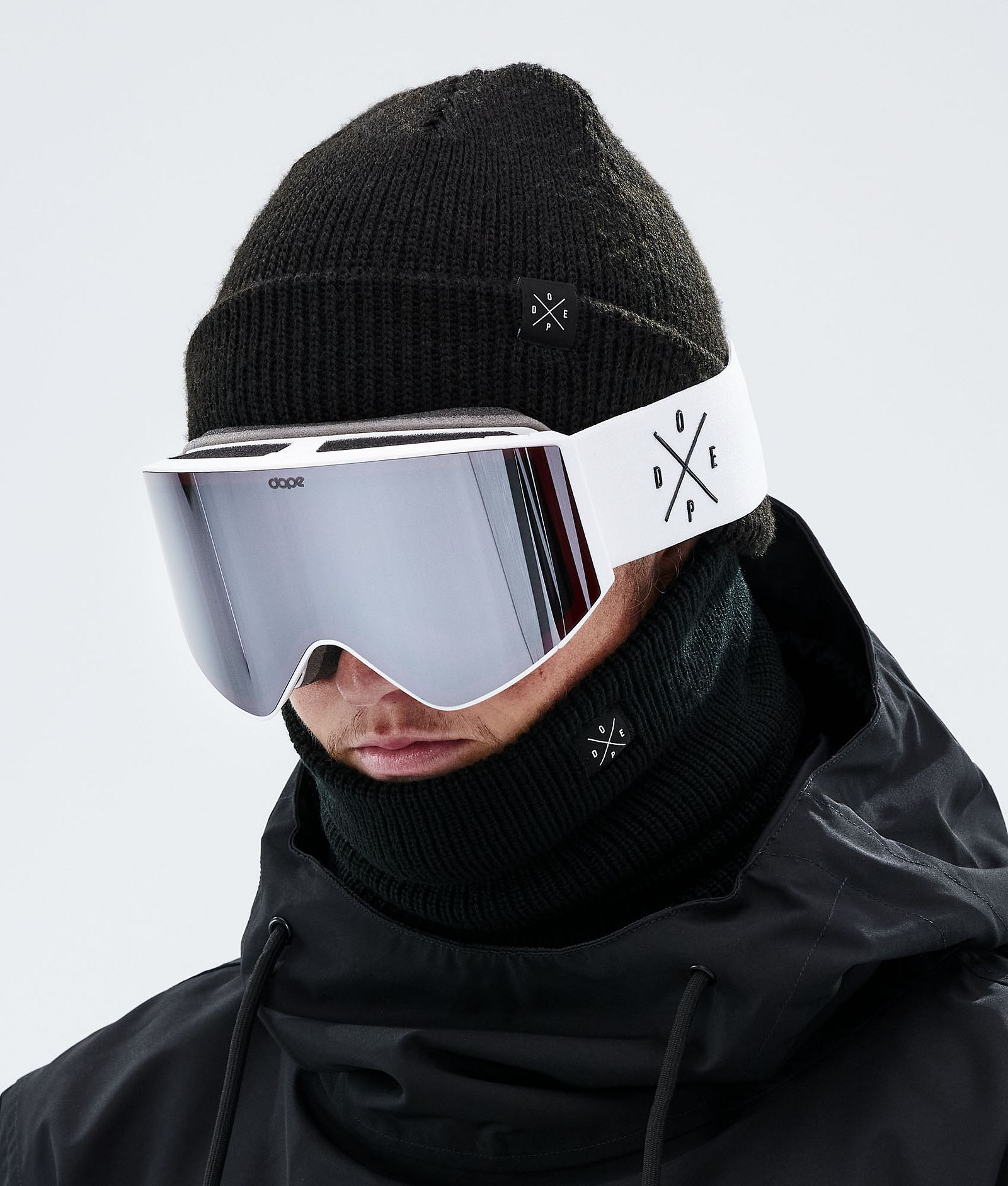 Dope Sight 2021 Skibrille White/Silver Mirror, Bild 2 von 6