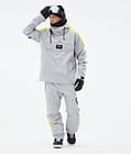 Dope Blizzard LE Snowboardjacke Herren Limited Edition Stripe Light Grey, Bild 3 von 9