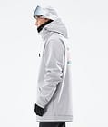 Dope Yeti 2021 Snowboardjacke Herren Range Light Grey, Bild 8 von 10