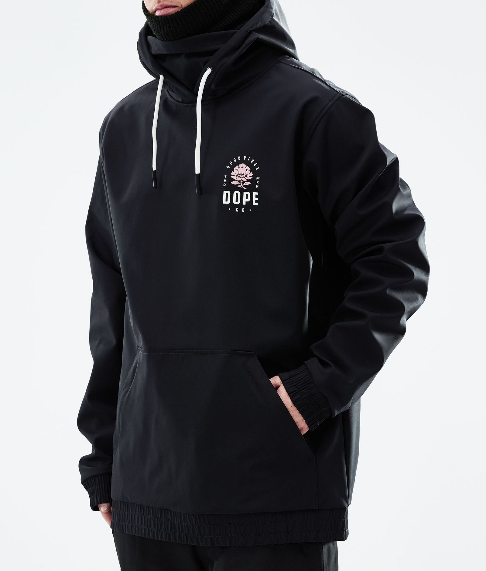 Dope Yeti 2021 Snowboardjacke Herren Rose Black, Bild 7 von 8