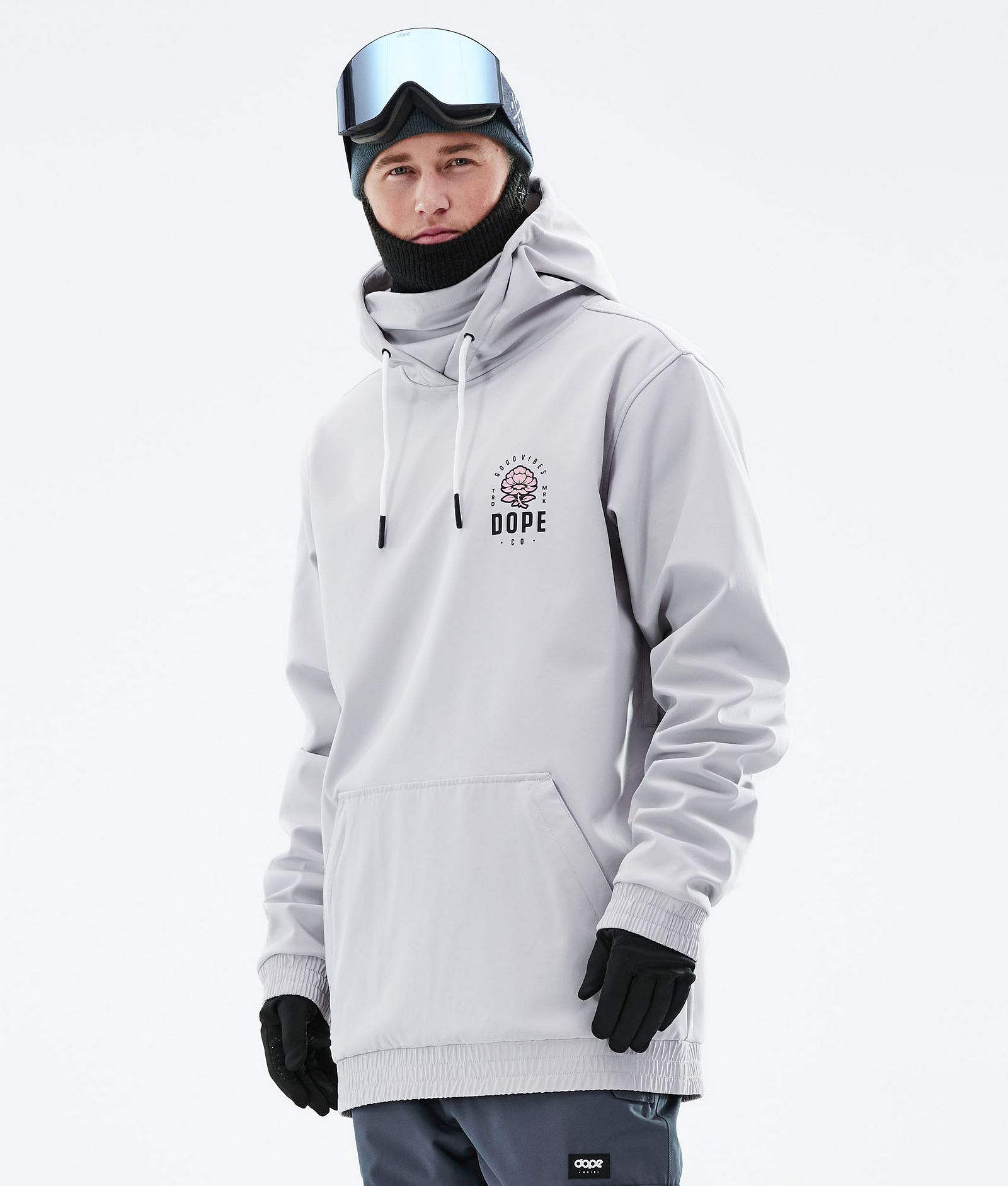 Dope Yeti 2021 Snowboardjacke Herren Rose Light Grey, Bild 2 von 8