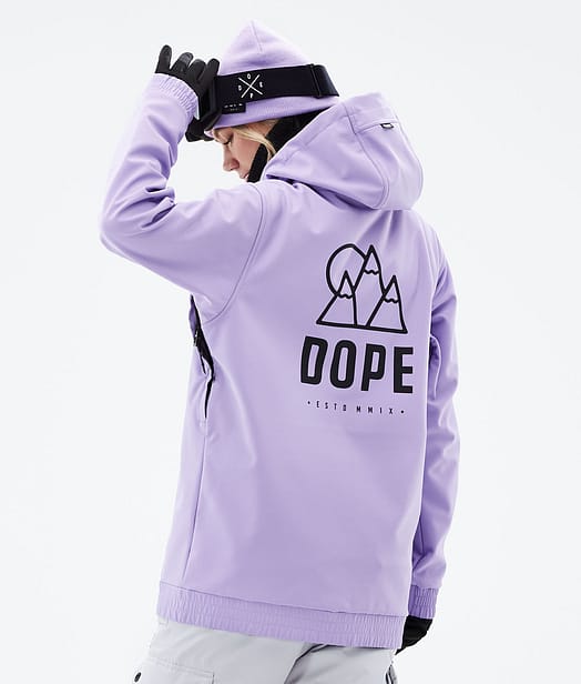 Dope Yeti W 2021 Snowboardjacke Damen Faded Violet