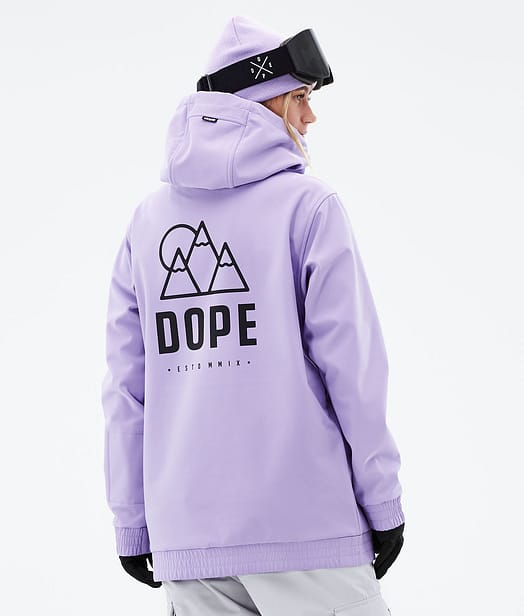 Dope Yeti 2021 Skijacke Damen Faded Violet