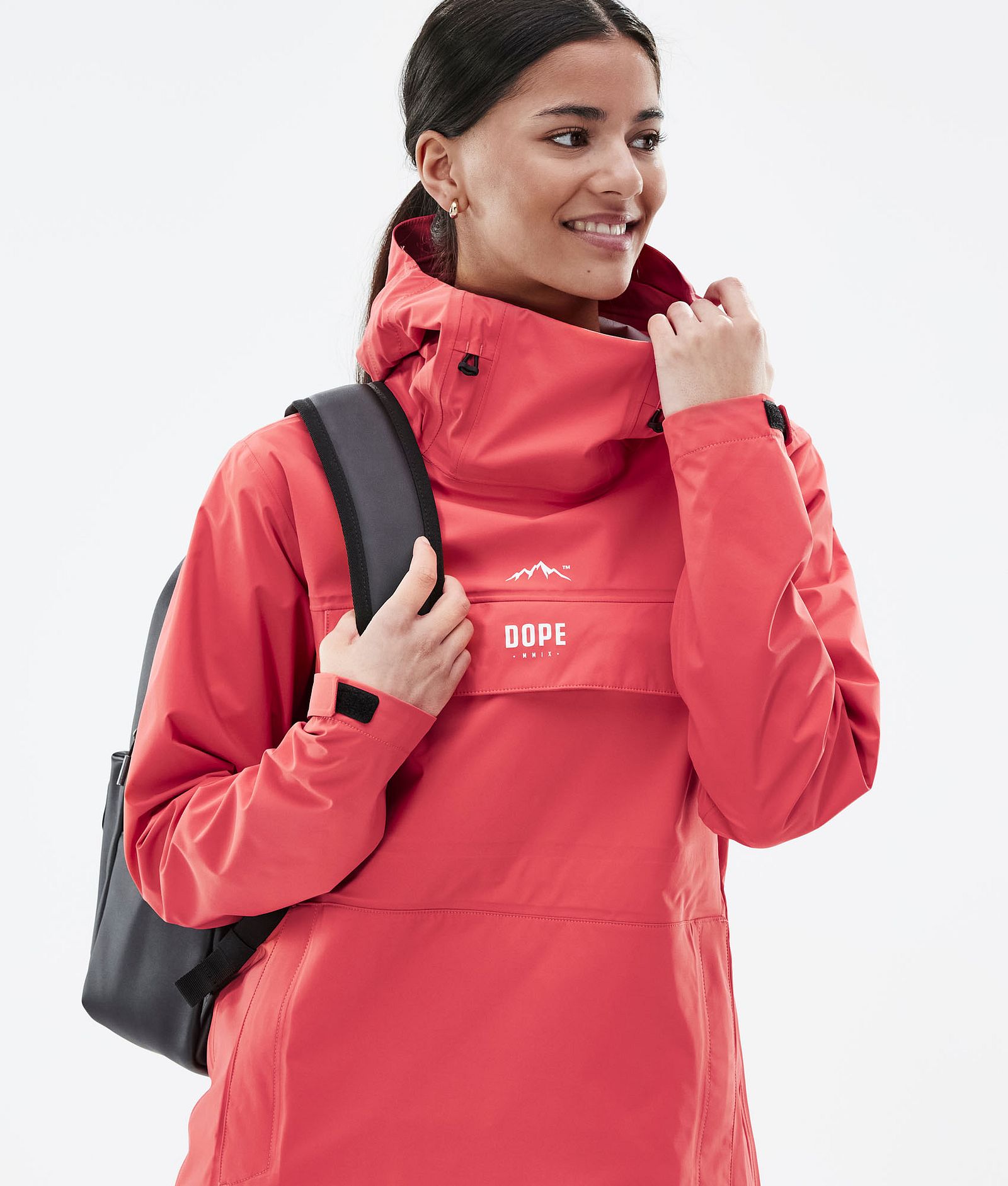 Dope Downpour W Regenjacke Damen Coral, Bild 2 von 9