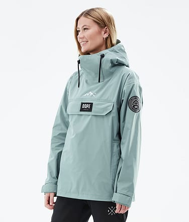 Dope Blizzard Light W Outdoorjacke Damen Faded Green