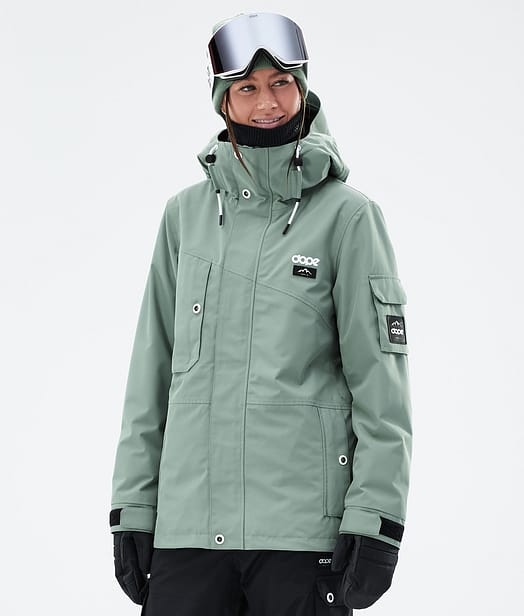 Dope Adept W Snowboardjacke Damen Faded Green