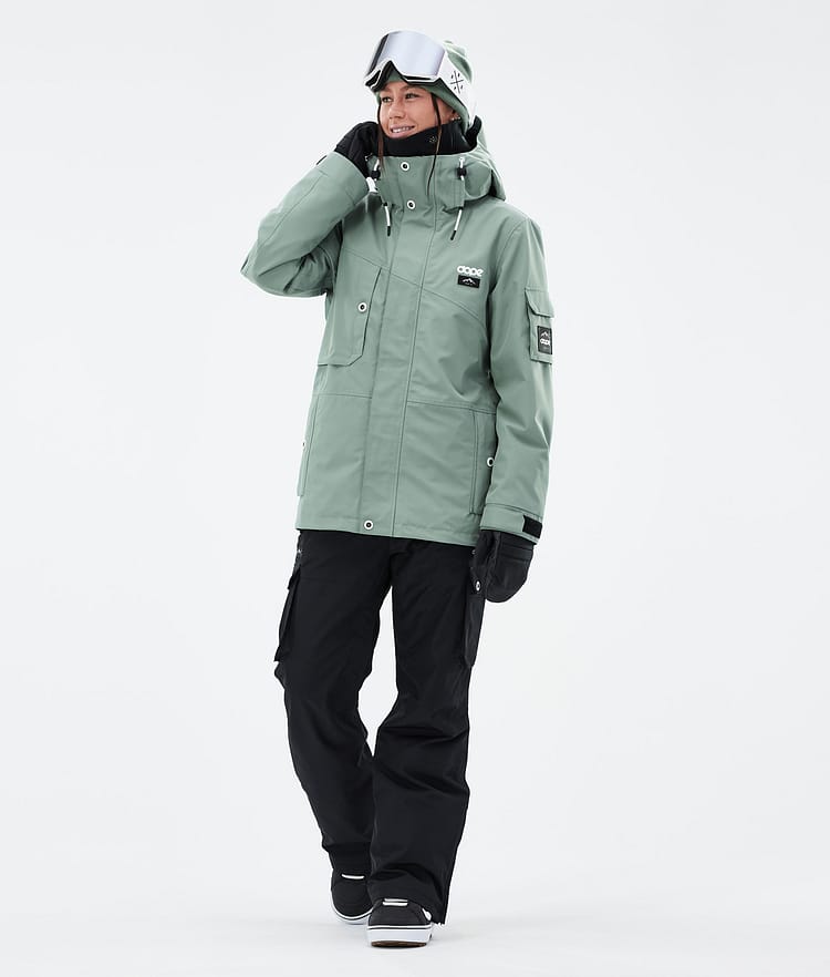 Dope Adept W Snowboardjacke Damen Faded Green, Bild 2 von 9