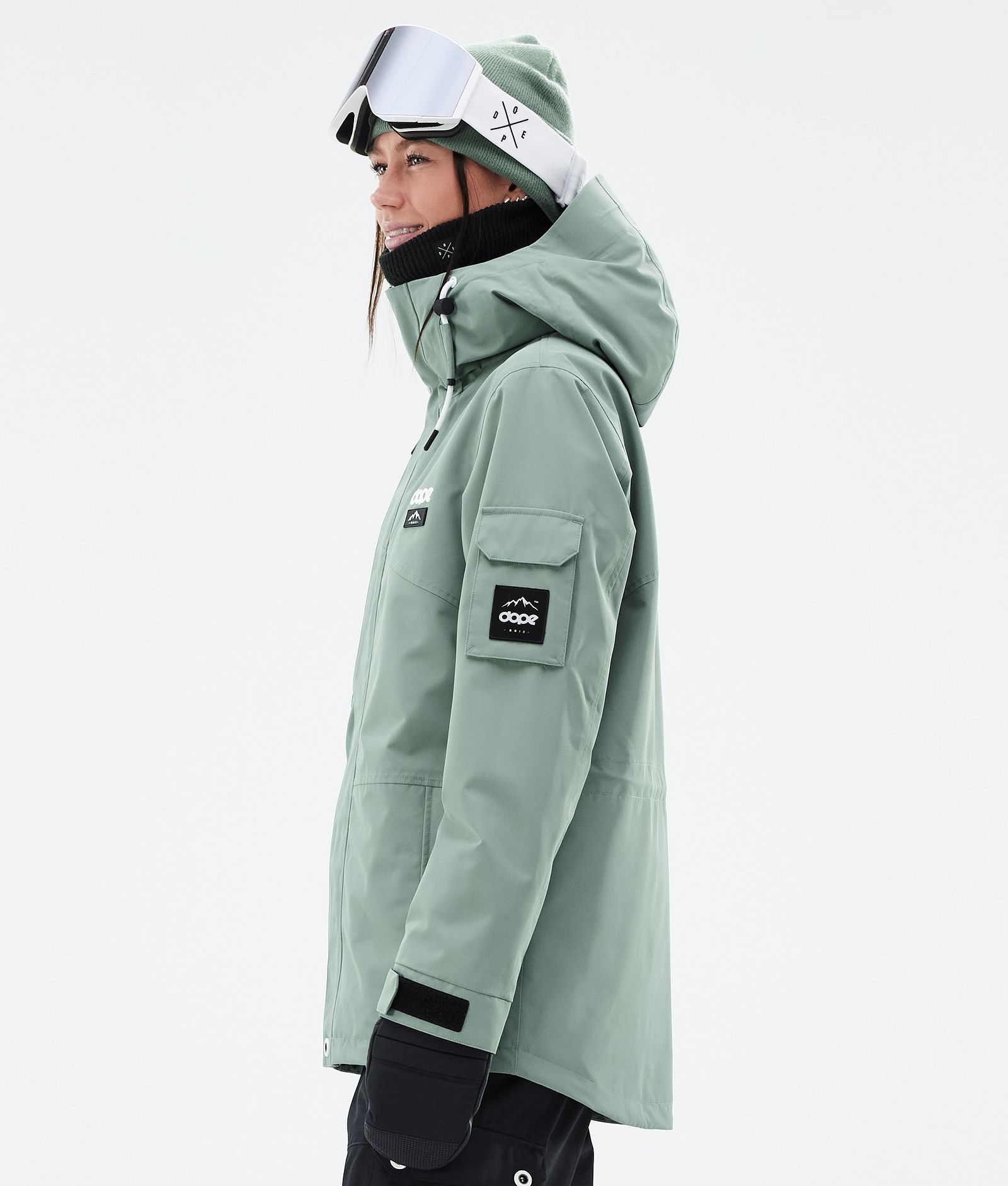 Dope Adept W Snowboardjacke Damen Faded Green, Bild 5 von 9