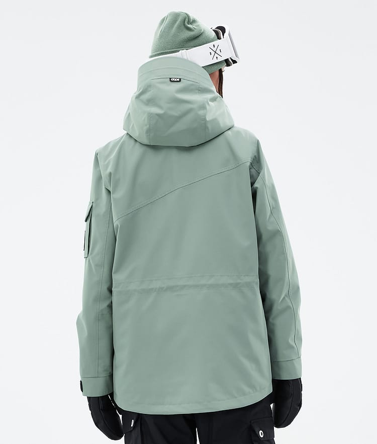 Dope Adept W Skijacke Damen Faded Green, Bild 6 von 9