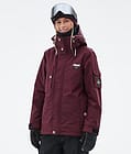 Dope Adept W Skijacke Damen Burgundy, Bild 1 von 10