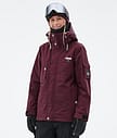 Dope Adept W Skijacke Damen Burgundy