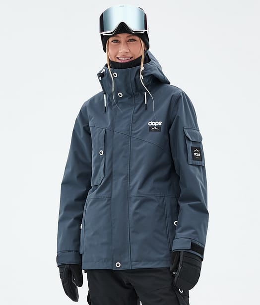 Dope Adept W Skijacke Damen Metal Blue