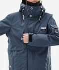 Dope Adept W Snowboardjacke Damen Metal Blue, Bild 8 von 9