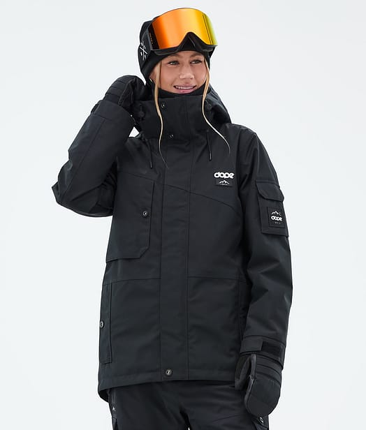 Dope Adept W Skijacke Damen Blackout