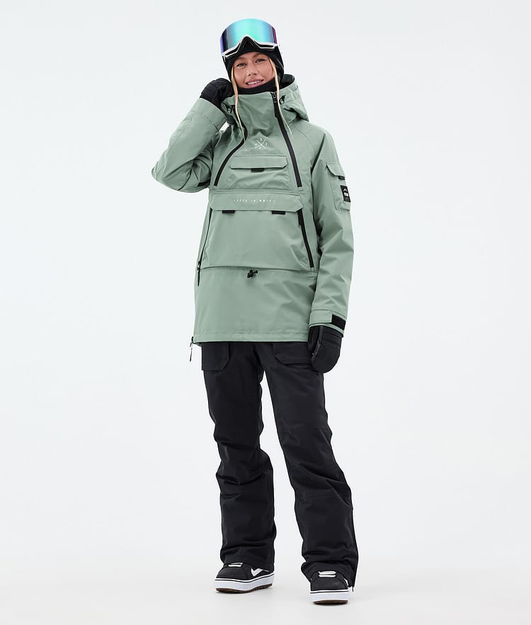 Dope Akin W Snowboardjacke Damen Faded Green, Bild 2 von 9