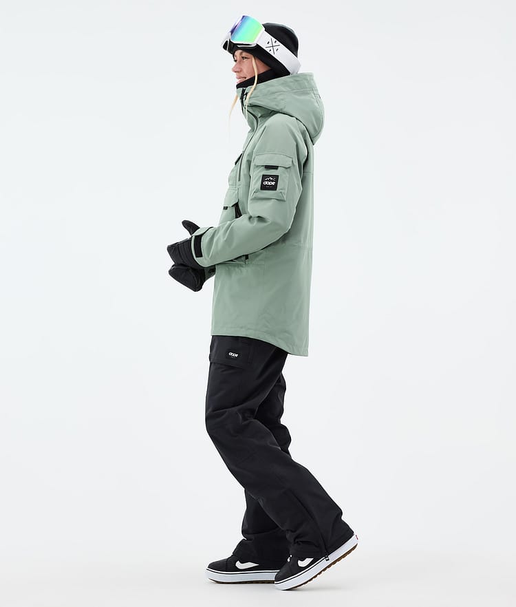 Dope Akin W Snowboardjacke Damen Faded Green, Bild 3 von 9