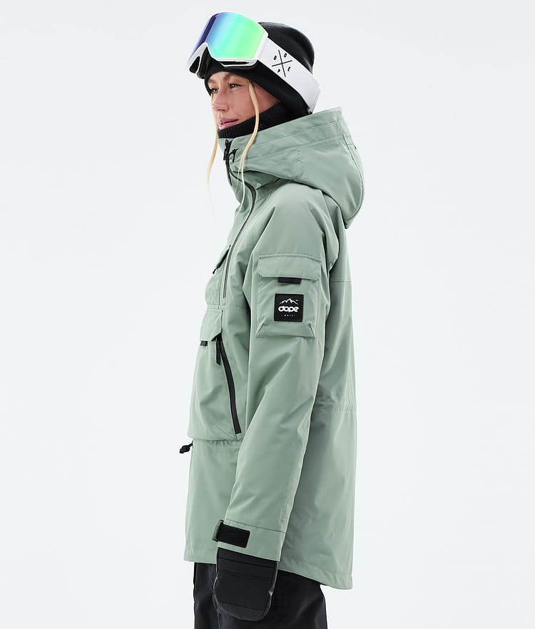 Dope Akin W Snowboardjacke Damen Faded Green, Bild 5 von 9