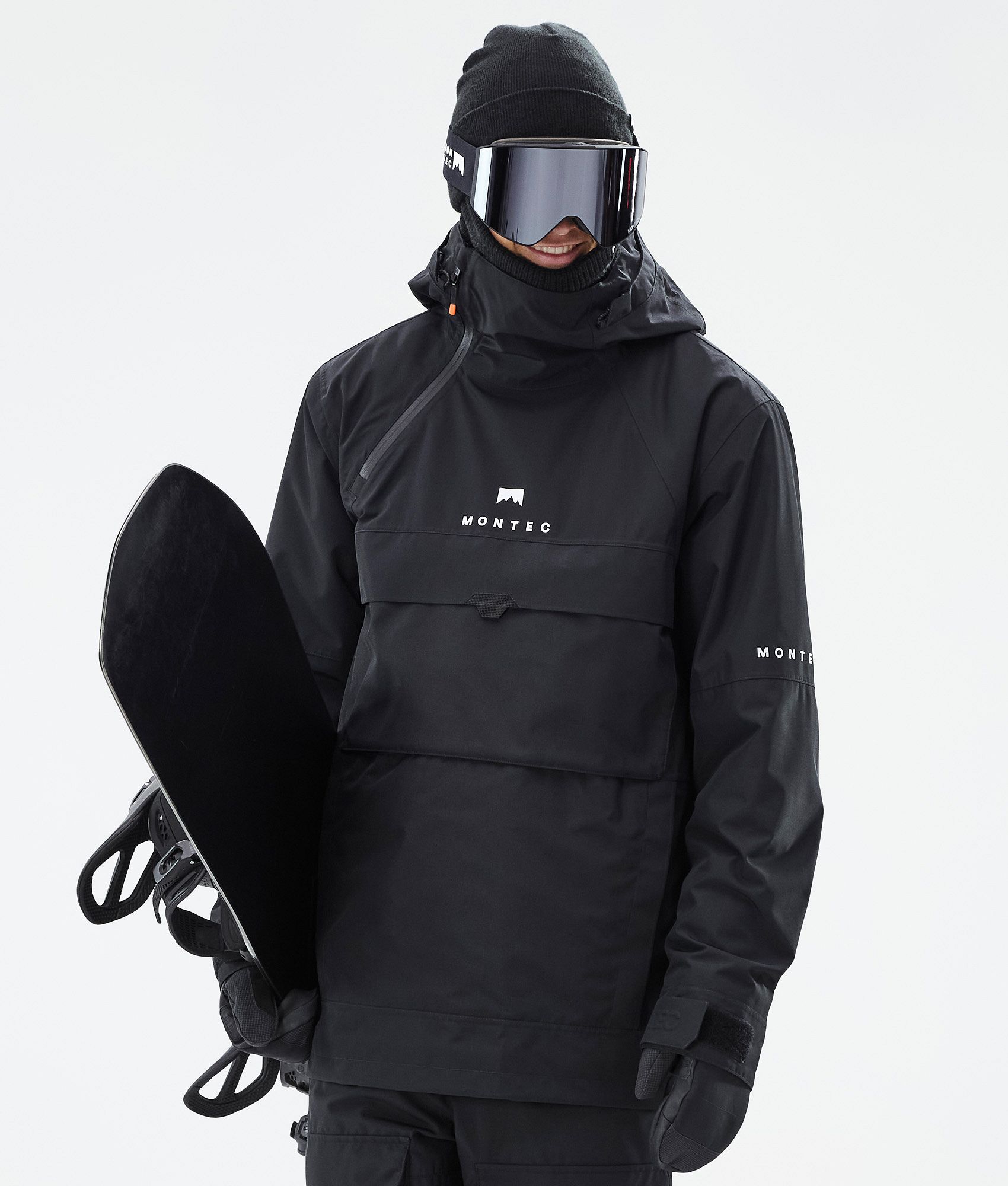 Black snowboard jacket mens on sale