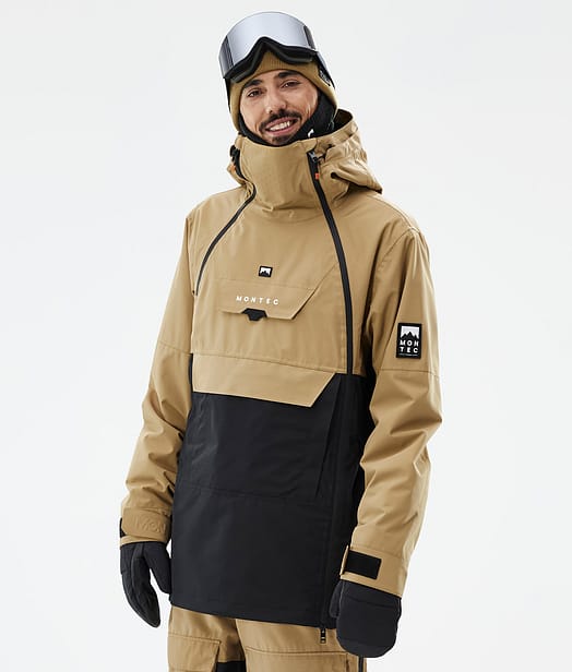 Montec Doom Snowboardjacke Herren Gold/Black