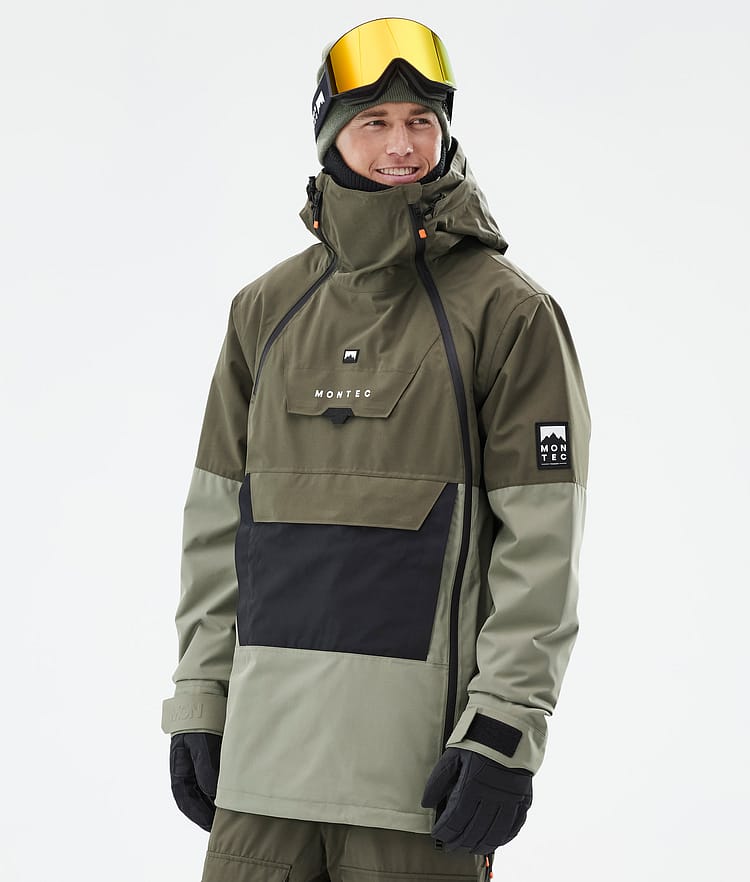 Montec Doom Snowboardjacke Herren Olive Green/Black/Greenish, Bild 1 von 11