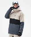 Montec Dune Snowboardjacke Herren Sand/Black/Metal Blue